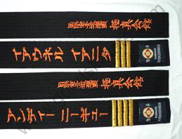 KYOKUSHIN BELTS